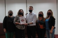 Integrantes do Programa de Pacificação Restaurativa apresentam relatório das atividades à Câmara Municipal de Bento Gonçalves