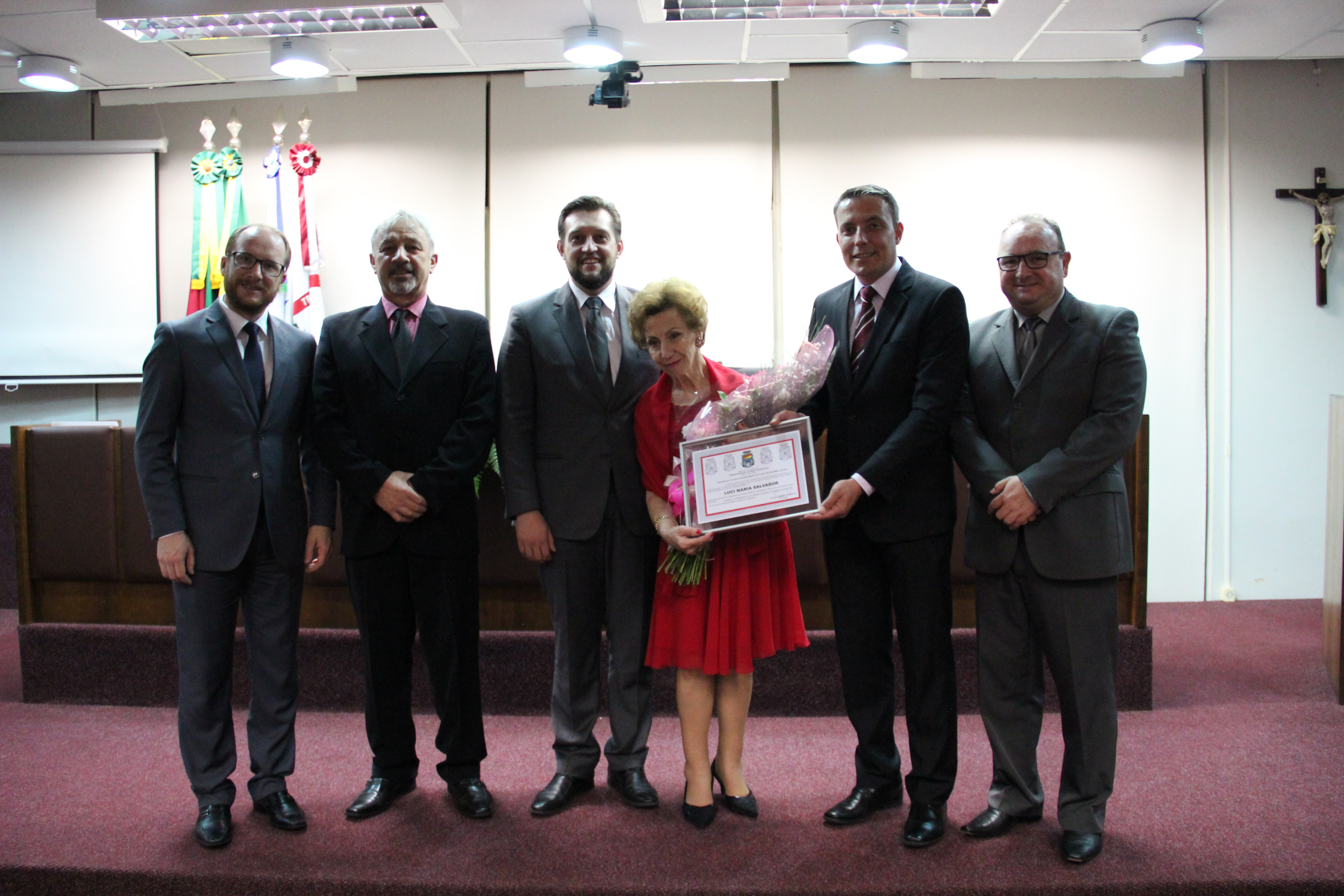 Luci Maria Salvador recebe homenagem