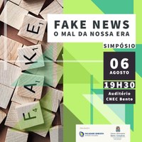 Simpósio discutirá as "Fake News" e suas implicações na sociedade