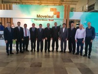 Vereadores prestigiam abertura da Movelsul Brasil 2018