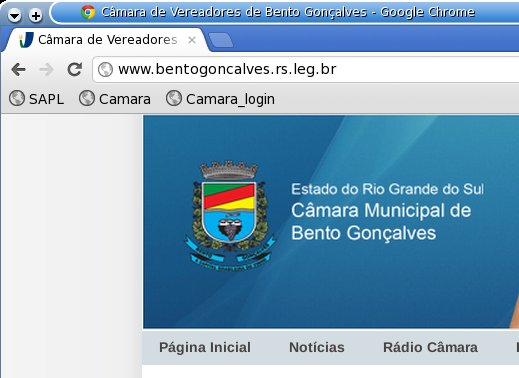 Câmara de Bento começa a usar o domínio .leg