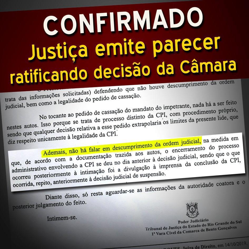 Justiça ratifica conduta da Câmara sobre CPI das Fake News